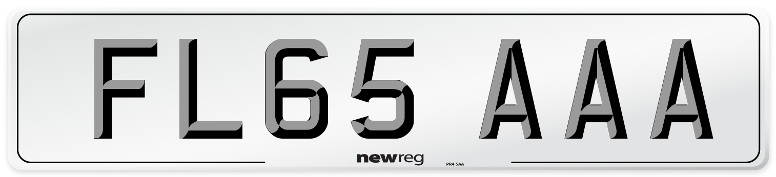 FL65 AAA Number Plate from New Reg